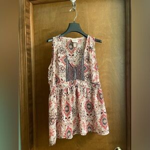 Autumnal tank- perfect for layering